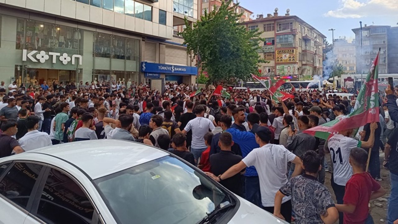 Diyarbakır’da Amedspor kutlamaları