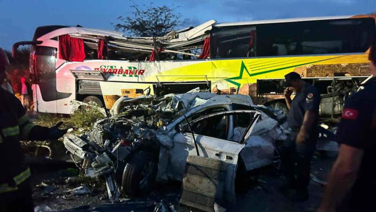 Diyarbakır yolcu otobüsü kazasında ölenlerin kimlikleri belli oldu