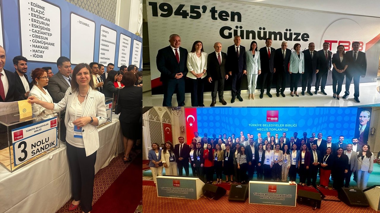Serra Bucak Türkiye Belediyeler Birliği yönetimine girdi