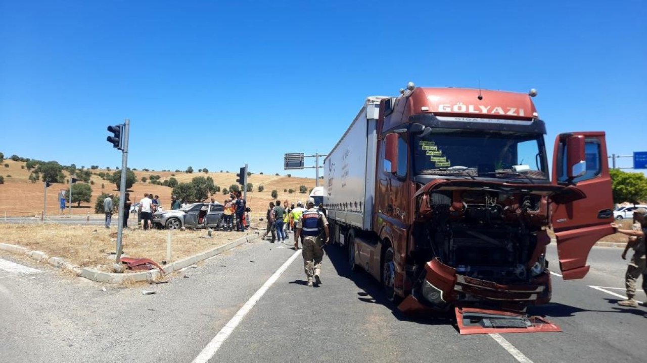 Mardin’de feci kaza: 1’i ağır 5 kişi yararlandı