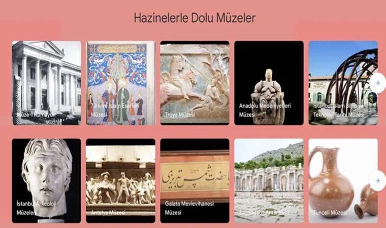 Google Türkiye'ye özel kültür-sanat sitesini açtı