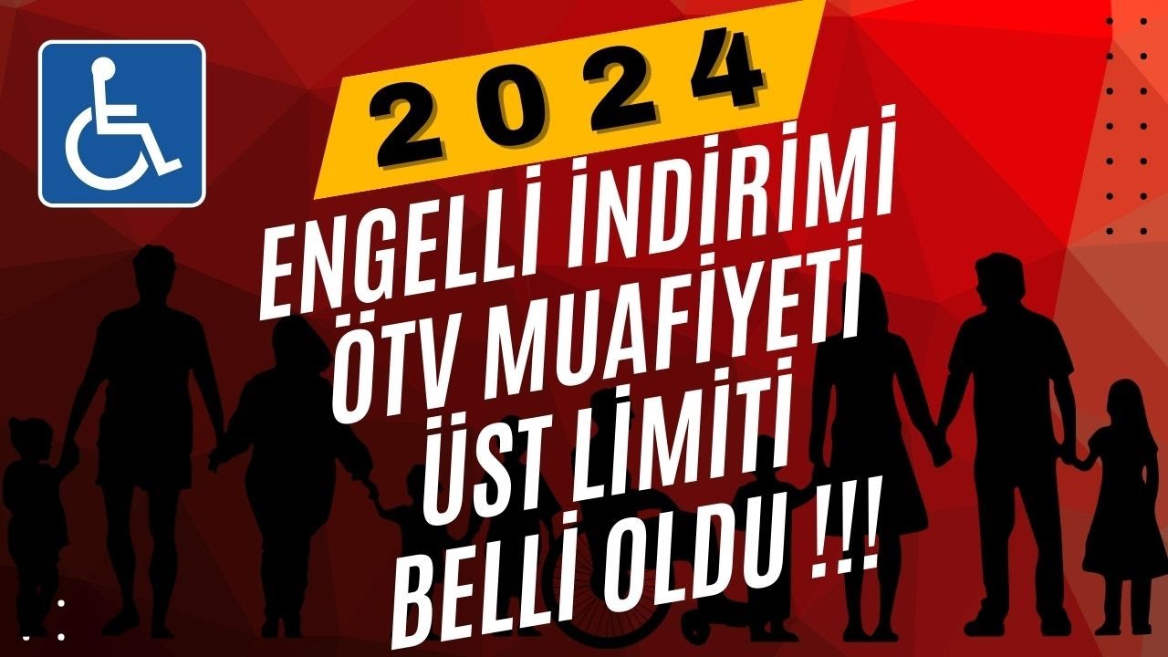 Engelliler için araç alımında yeni ÖTV muafiyeti belli oldu