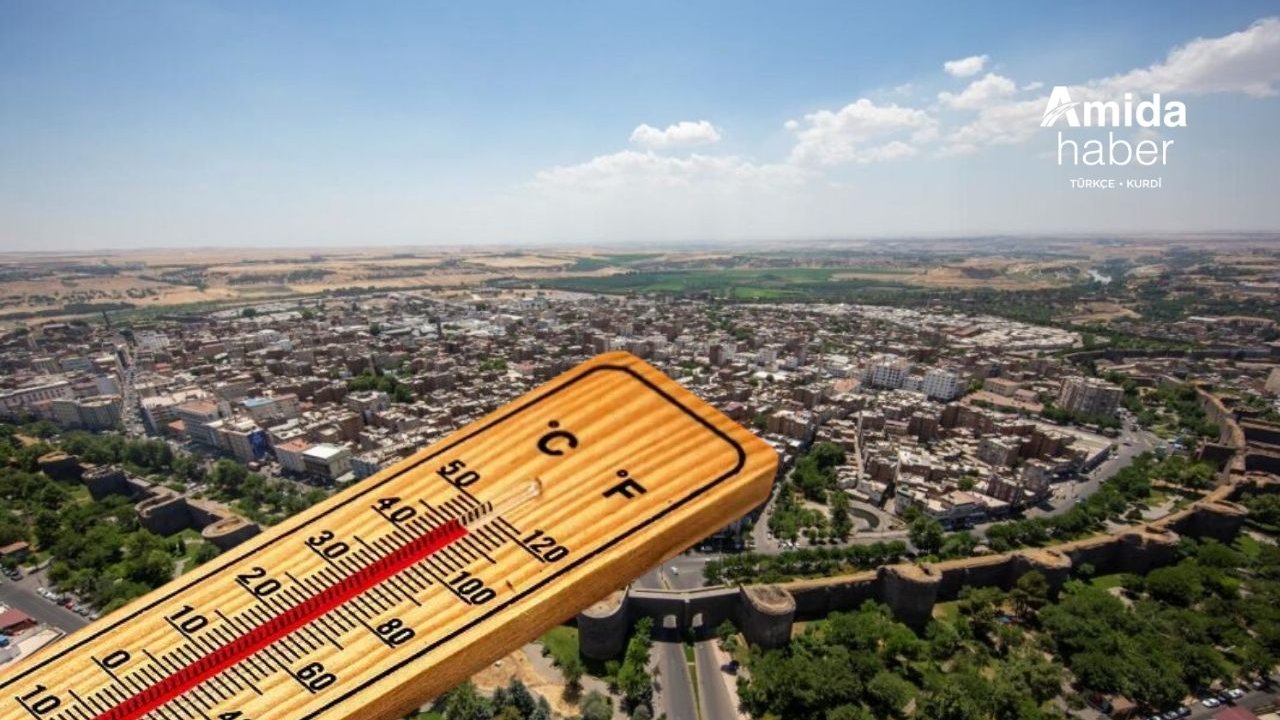 Diyarbakır bu yıl 4 derece daha sıcak