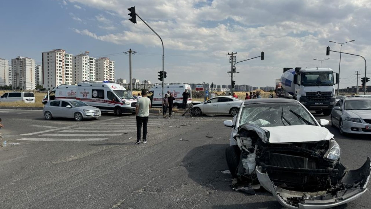 Diyarbakır’da kaza: 1'i kadın 4 kişi yaralandı