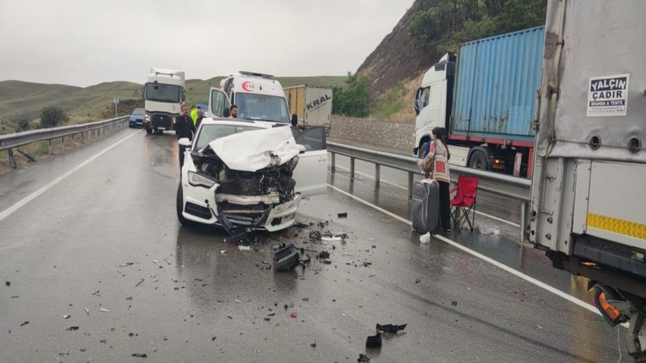 Erzurum’da zincirleme kaza: 2’si ağır 10 yaralı