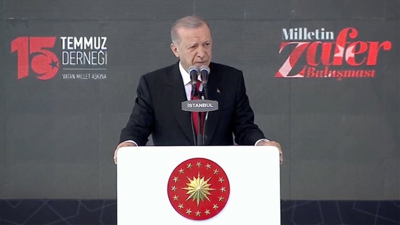 Erdoğan: 15 Temmuz darbesine oyun diyenleri affetmeyeceğiz