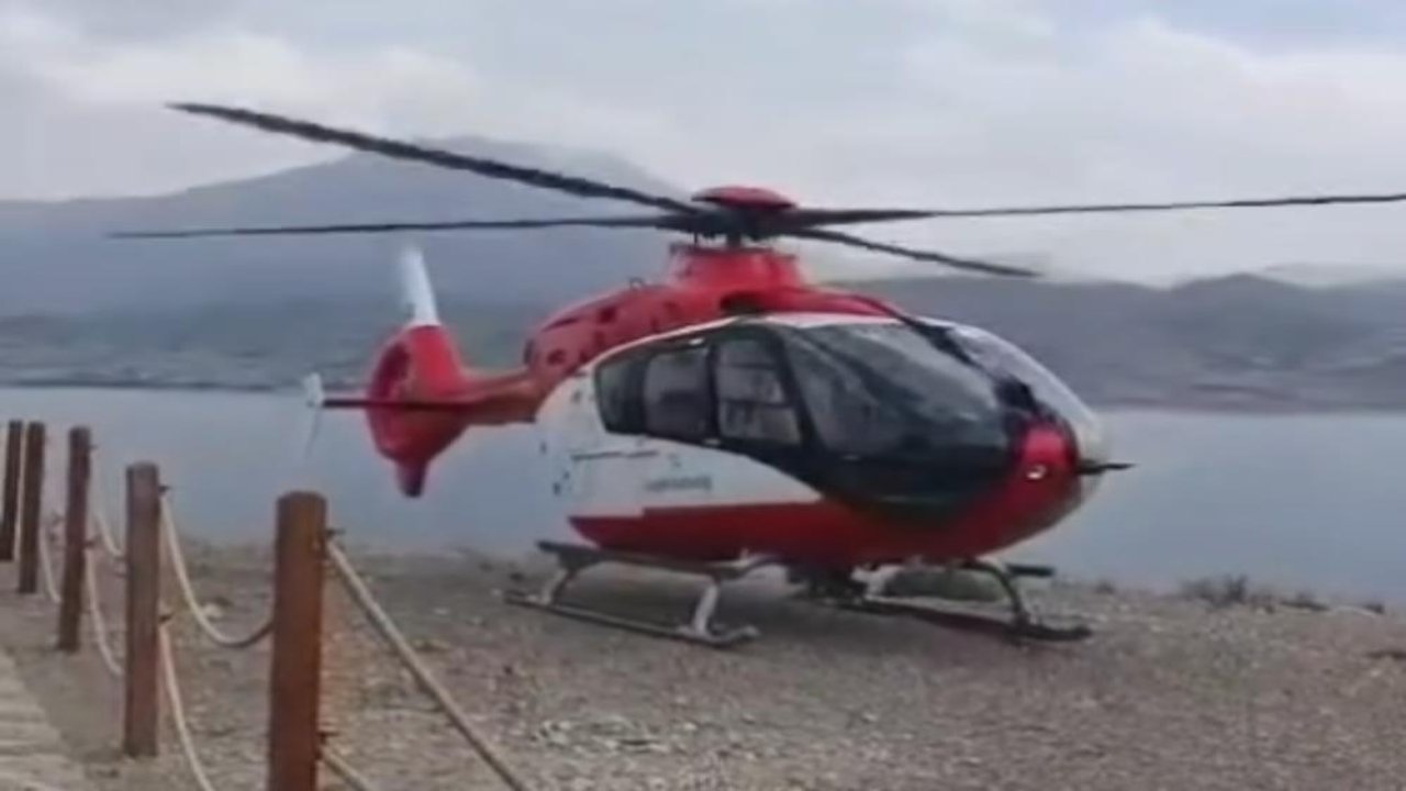 Van’da yaralanan vatandaş helikopterle hastaneye kaldırıldı