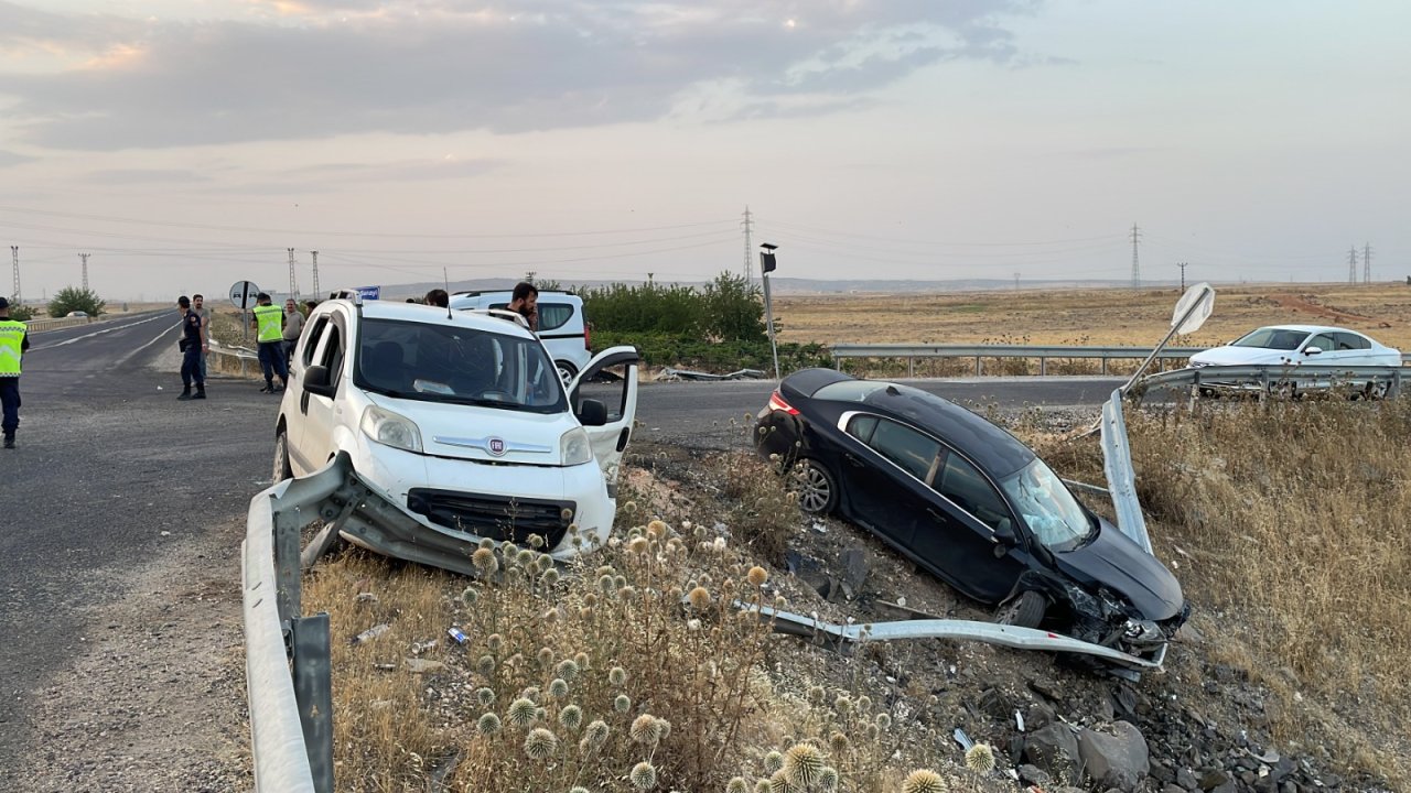Diyarbakır’da korkutan kaza: 4 yaralı