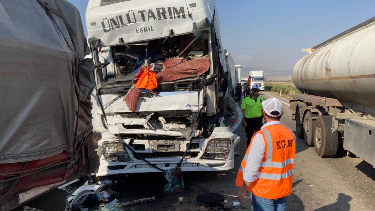 Gaziantep’te zincirleme kaza: 1 ölü, 6 yaralı