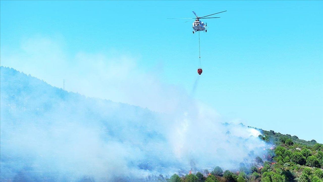Pendik Aydos Ormanı’nda Yangın: Havadan ve Karadan Müdahale Sürüyor