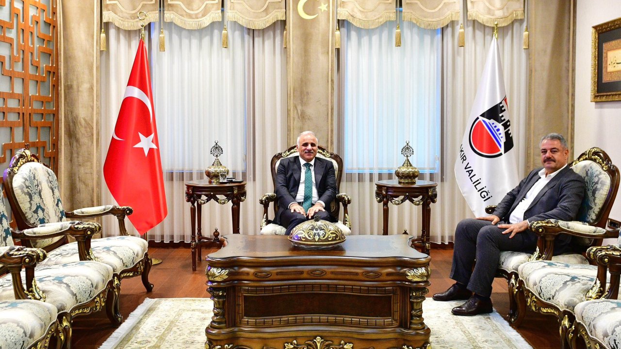 Halis Bilden'den Diyarbakır Valisine ziyaret