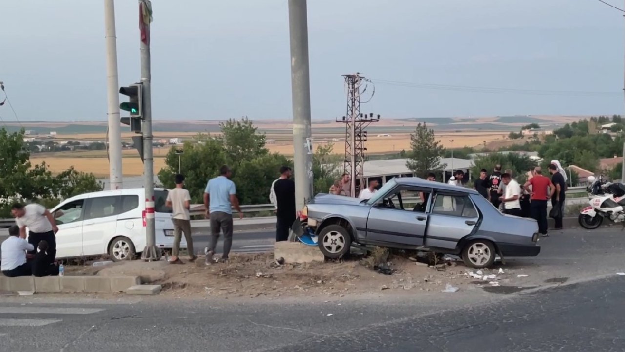 Diyarbakır'da korkutan kaza: 1’i çocuk, 5 kişi yaralandı