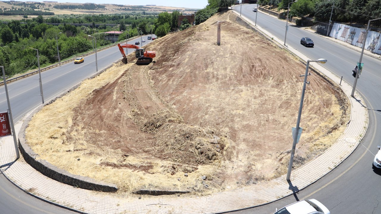 Diyarbakır’da peyzaj çalışması başladı: Burası neresi?