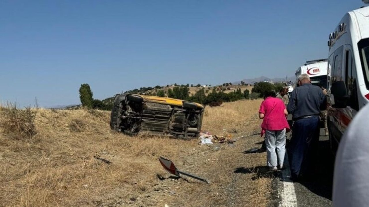 Diyarbakır’da feci kaza: 1 ölü, 5 yaralı