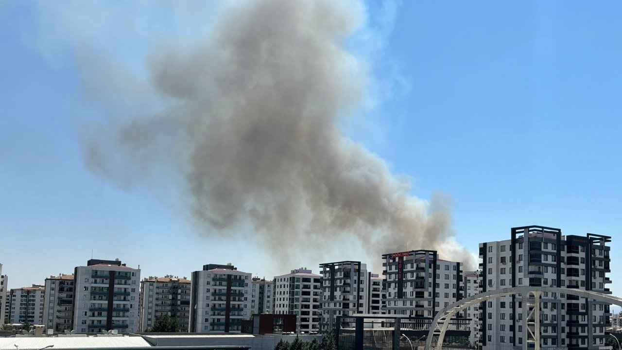 Diyarbakır’da büyük yangın