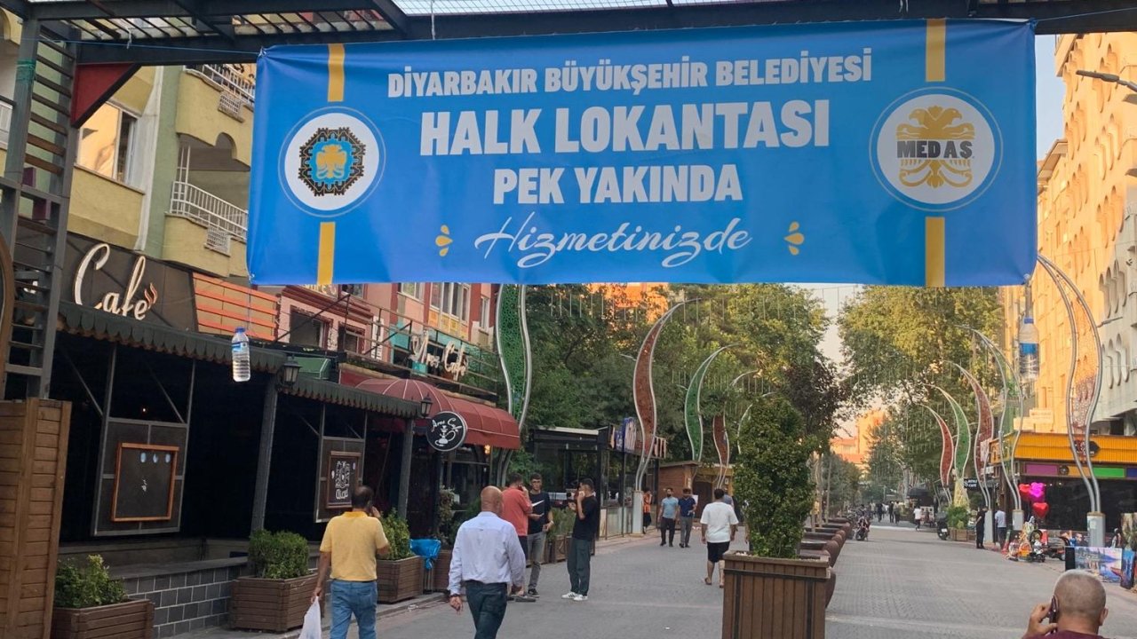 Diyarbakır Büyükşehir duyurdu: Kent lokantası açılıyor