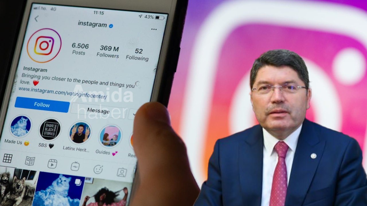 Adalet Bakanı Tunç'tan Instagram açıklaması: Kapatılma ihtimali var