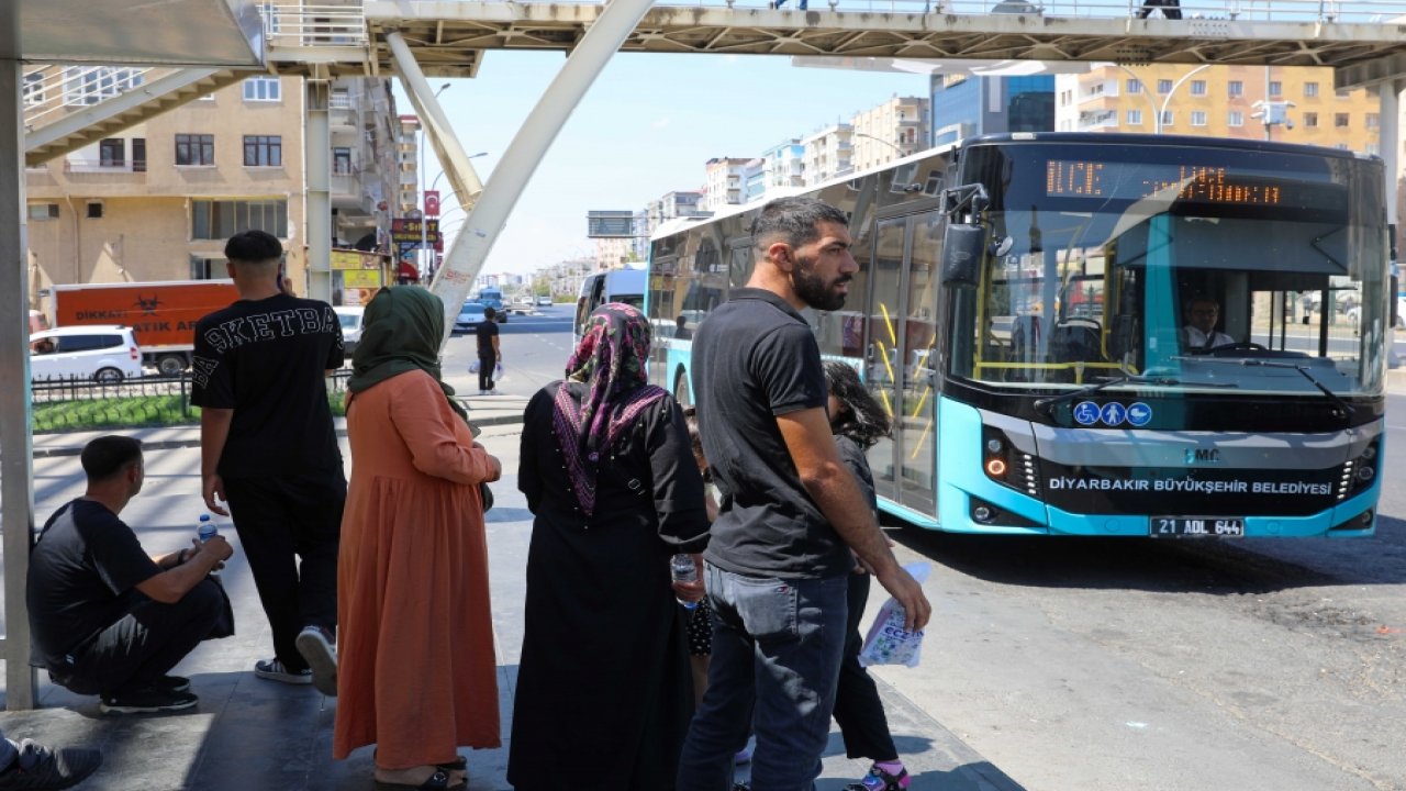 Diyarbakır’da iki ilçenin otobüs seferleri arttırıldı