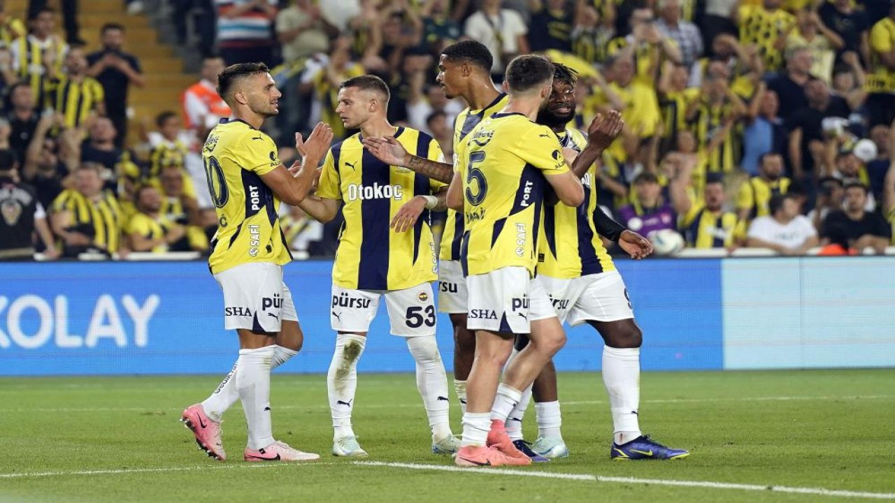 Fenerbahçe 3 puanı 3 golle kazandı