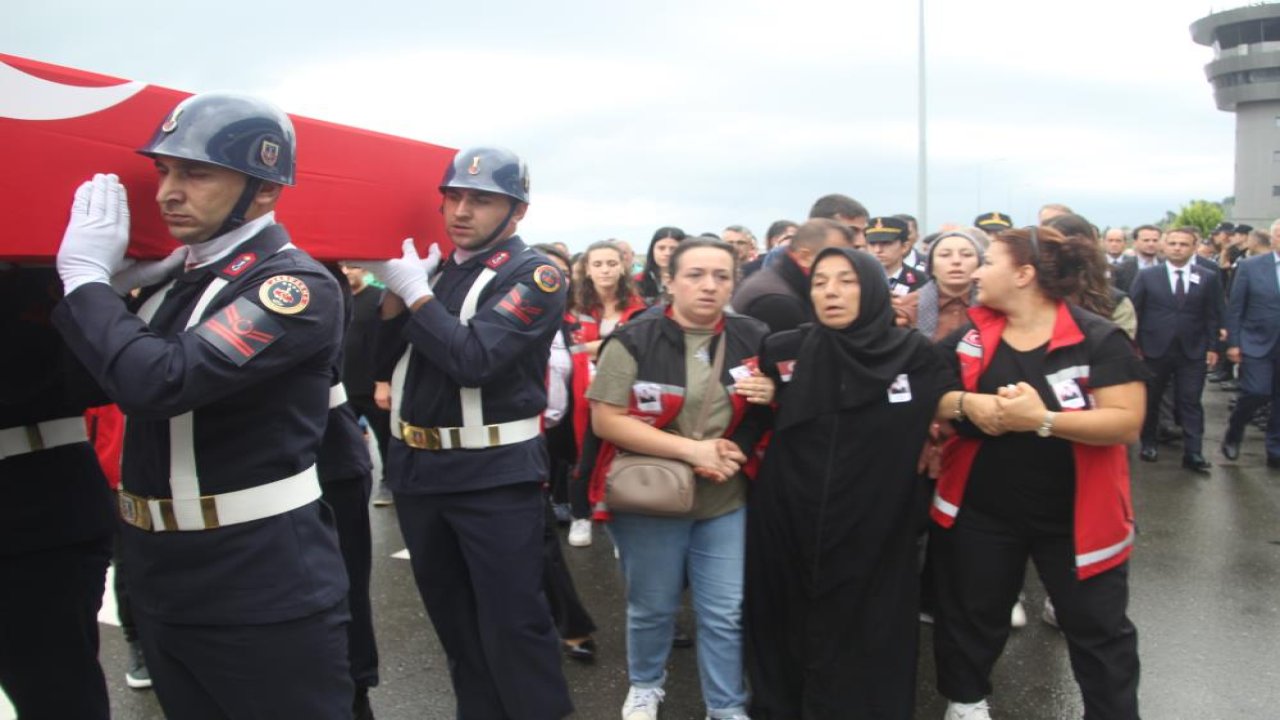 Diyarbakır’da kazara vurulan askerin naaşı memleketinde