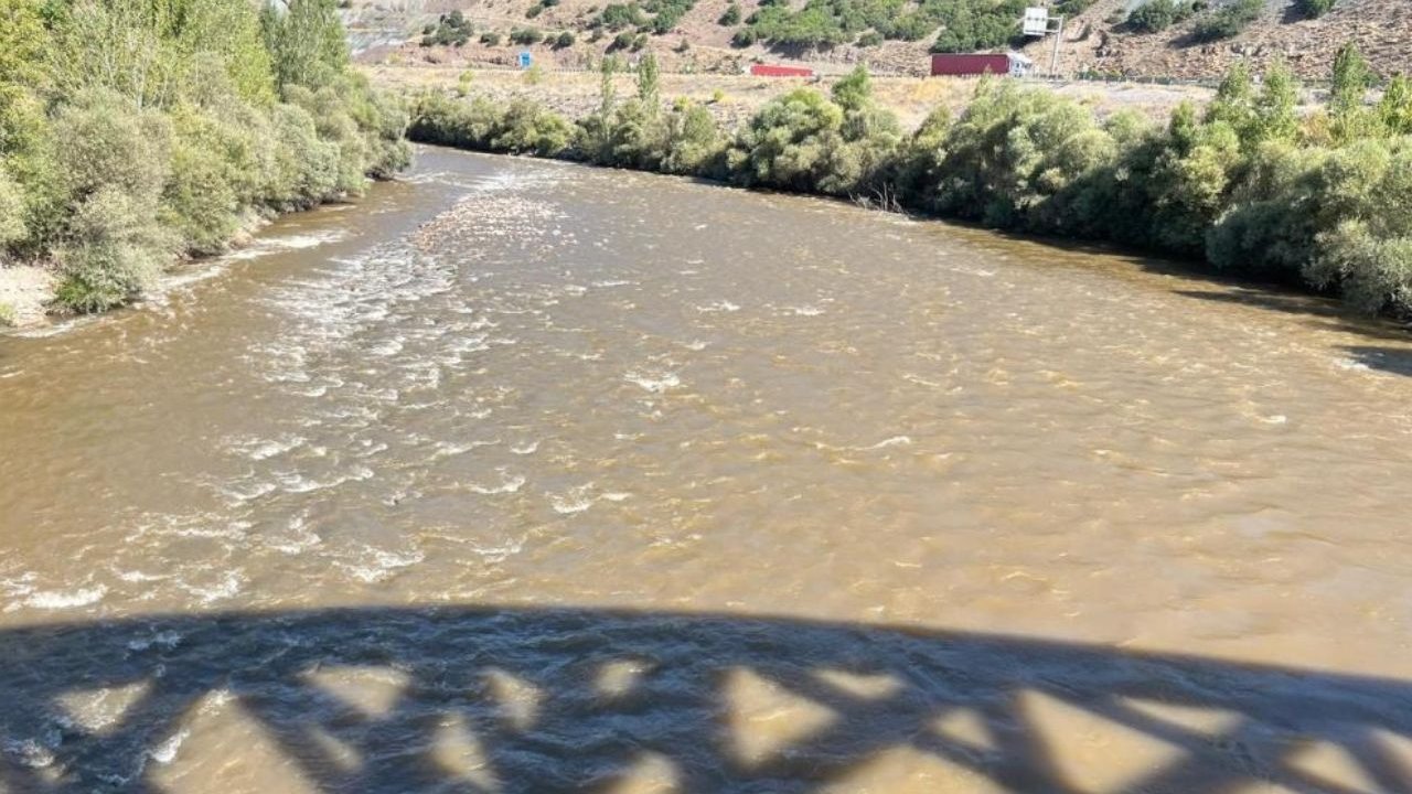 Vatandaşlar tepkili: Karasu Nehri kirli akıyor