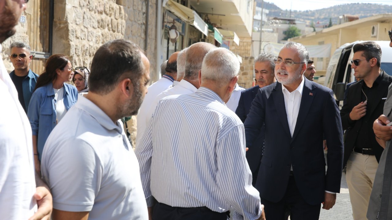 Bakan Işıkhan, Mardin’de barış yemeğine katıldı