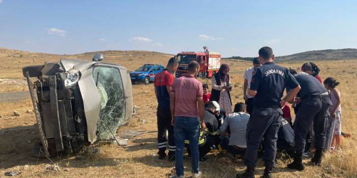 Mardin otomobil devrildi: 2 yaralı