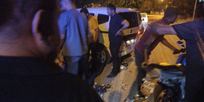 Malatya’da araç ile motosiklet çarpıştı: 1 yaralı