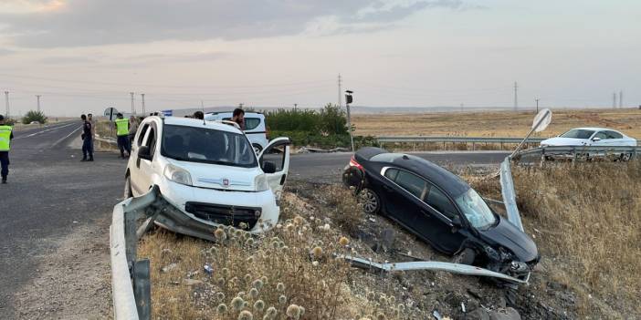 Diyarbakır’da korkutan kaza: 4 yaralı