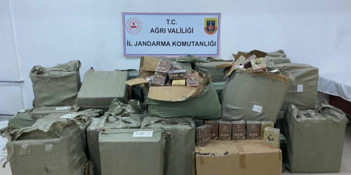 Ağrı’da kaçakçılık operasyonu: 1 milyon 600 bin TL değerinde sigara kağıdı ele geçirildi