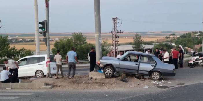 Diyarbakır'da korkutan kaza: 1’i çocuk, 5 kişi yaralandı