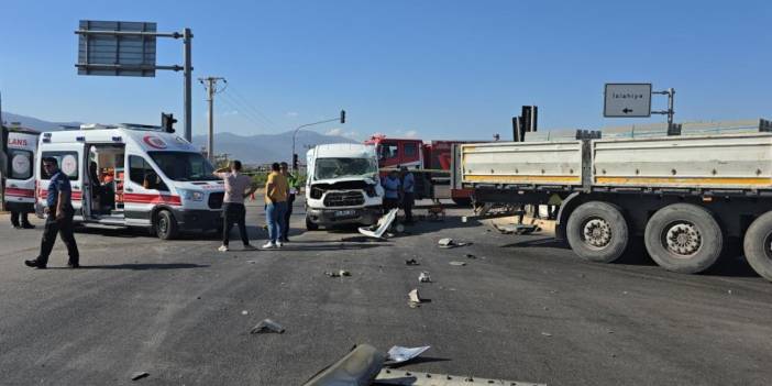 Gaziantep’te korkutan trafik kazası: 1 kişi ağır yaralandı