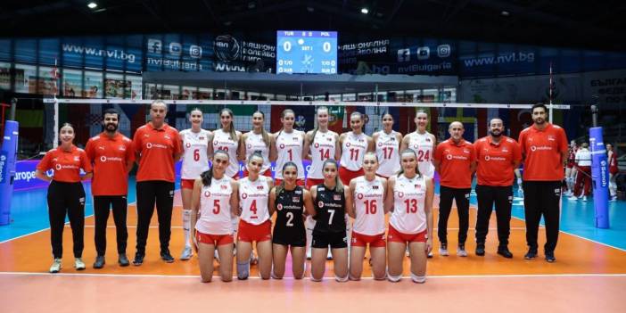 U20 Kadın Voleybol takımı Avrupa Şampiyonu oldu