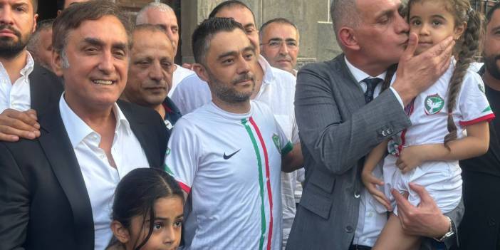 TFF Başkanı Hacıosmanoğlu'na Diyarbakır’da yoğun ilgi