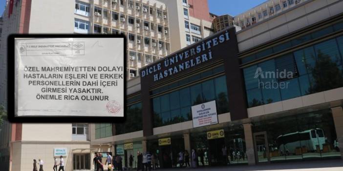 Diyarbakır’da ‘erkek intörn’ krizi: Asistanları şikayet etti!