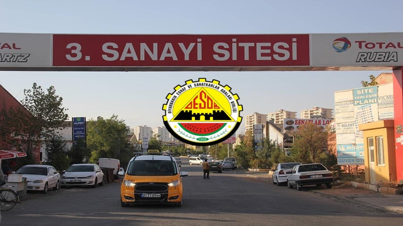 DESOB'dan açıklama: Tüm Diyarbakır sanayi esnafına projede yaaer verilecek