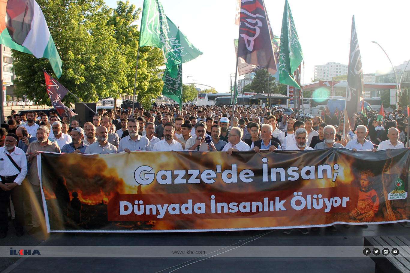 "Gazze Müslüman gibi görünenleri net bir şekilde afişe etmiştir"